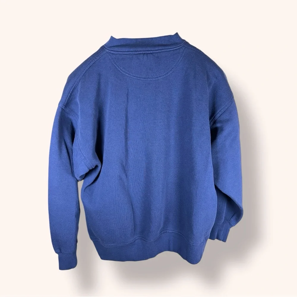 Vintage Notre Dame Crewneck Sweatshirt, Navy - Picture 2 of 6